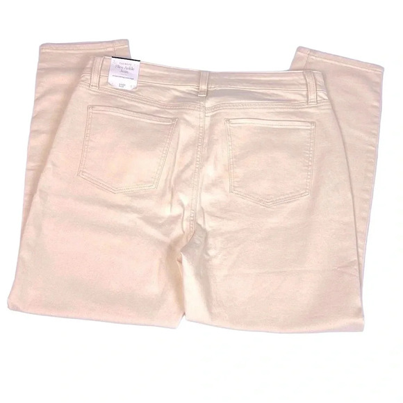 Talbots New Women’s 12P Slimming Panel Ankle Jean - Picture 3 of 7